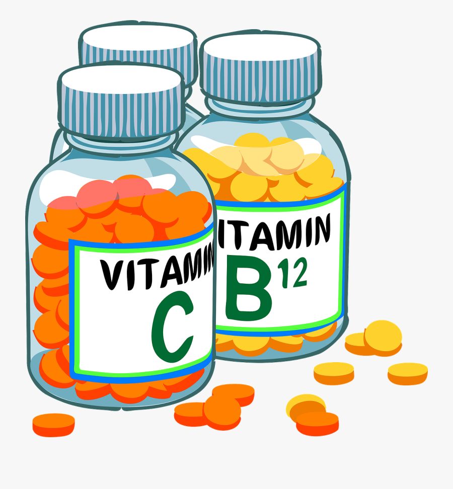 Vitamins, Tablets, Pills, Medicine, Pharmaceuticals - Take Vitamins, Transparent Clipart