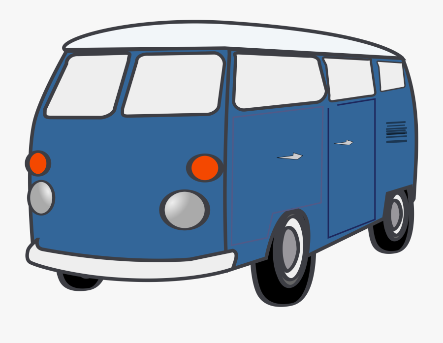 Vw Bus Clipart At Getdrawings - Clip Art Picture Of A Van, Transparent Clipart