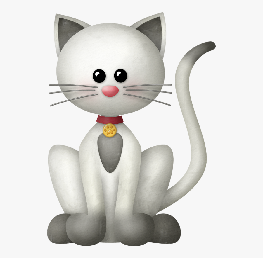 Transparent Cat Paws Png - Dibujos De Gatitos Tiernos, Transparent Clipart