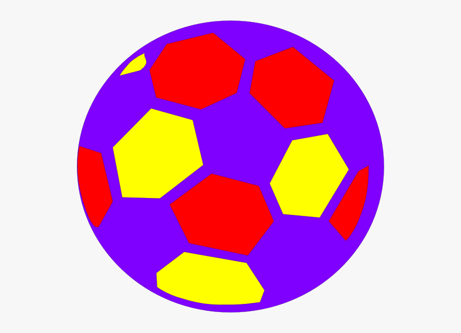 Multicolored Soccerball Svg Clip Arts, Transparent Clipart