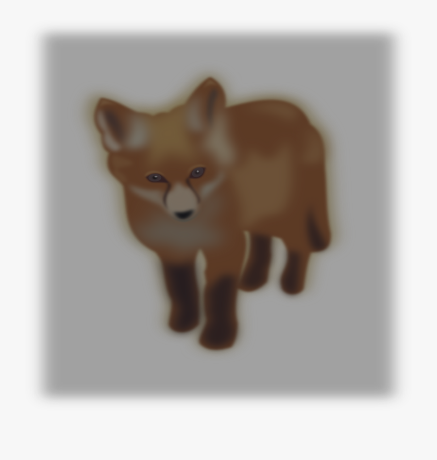 Wildlife,carnivoran,fox - Clip Art, Transparent Clipart