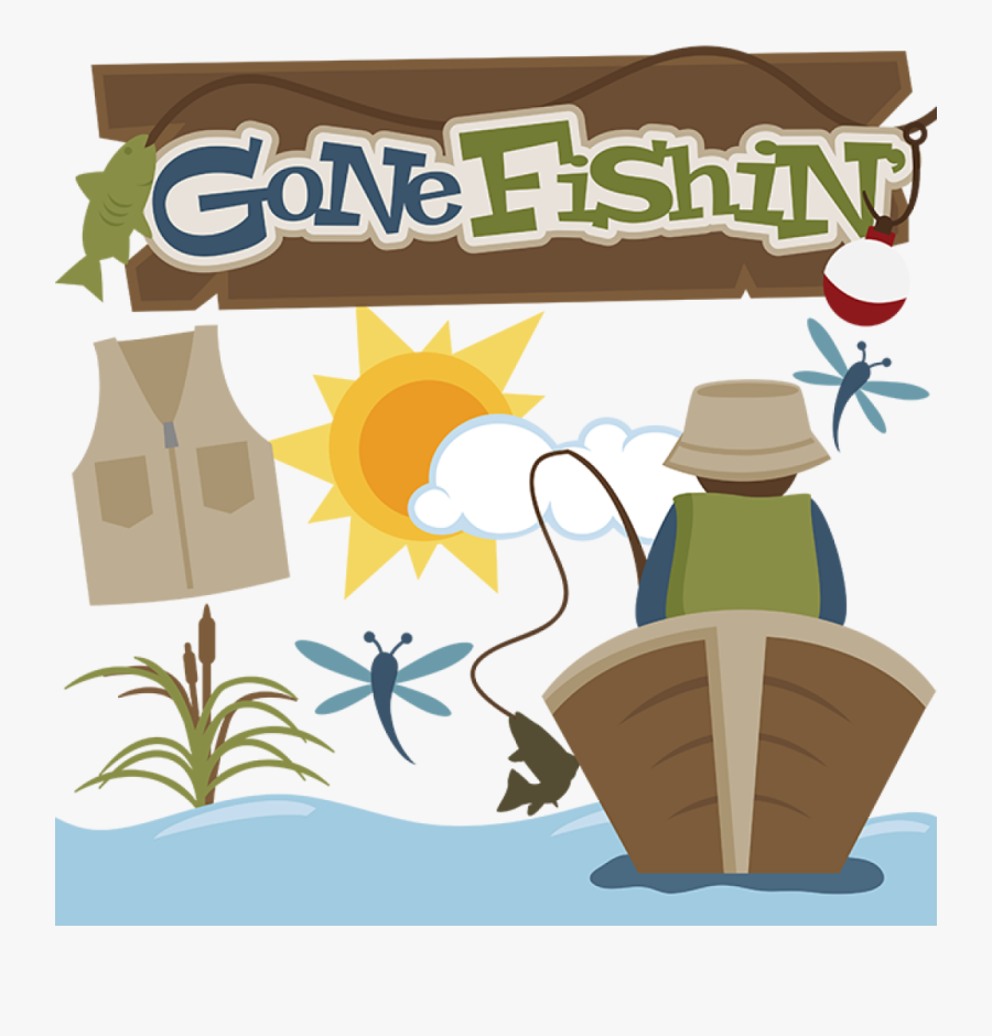 Clip Art Gone Fishing Clipart - Gone Fishing Clipart Free, Transparent Clipart