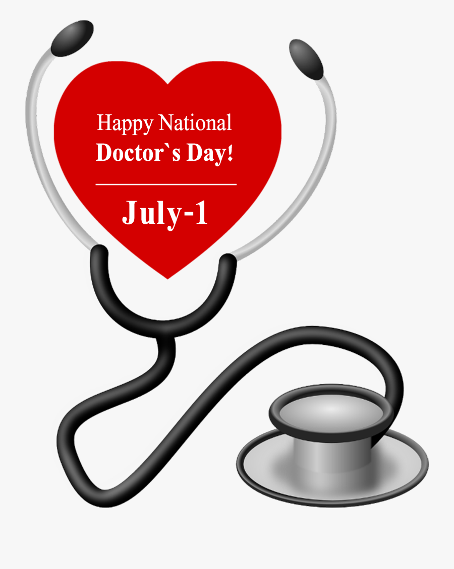 Doctors Clipart Stethoscope - 1 July Doctors Day, Transparent Clipart