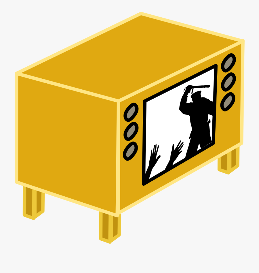 Television Clip Art Download - Media Violence Clipart, Transparent Clipart
