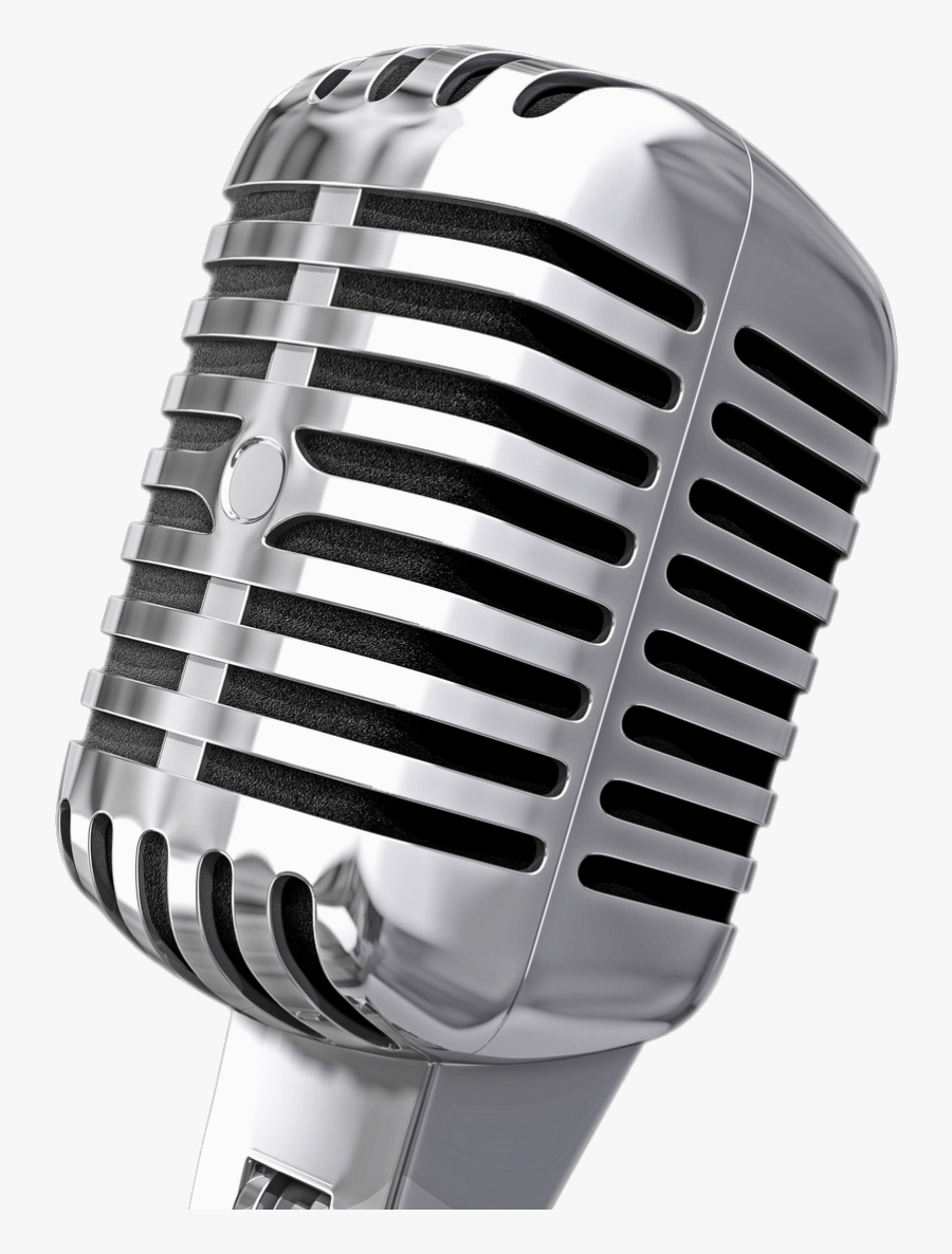 Sing Drawing Microphone Transparent Png Clipart Free - Old School Mic Png, Transparent Clipart