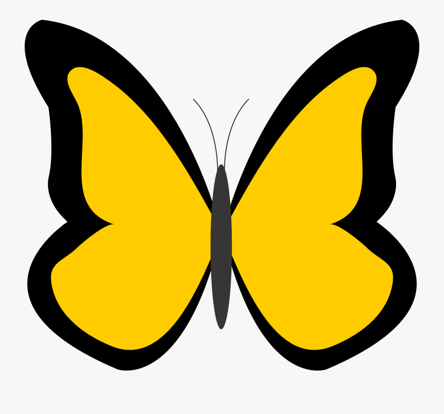 Butterfly Clip Art Free Clip Art Image - Clip Art Blue Butterfly, Transparent Clipart