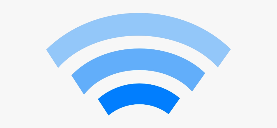 Wave Clipart Wifi Waves Blue Transparent X Free Png - Wifi Waves Png, Transparent Clipart