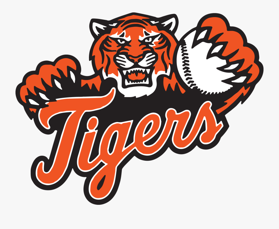 Tigers Baseball Clipart Svg Freeuse - Tigers Baseball Logo, Transparent Clipart