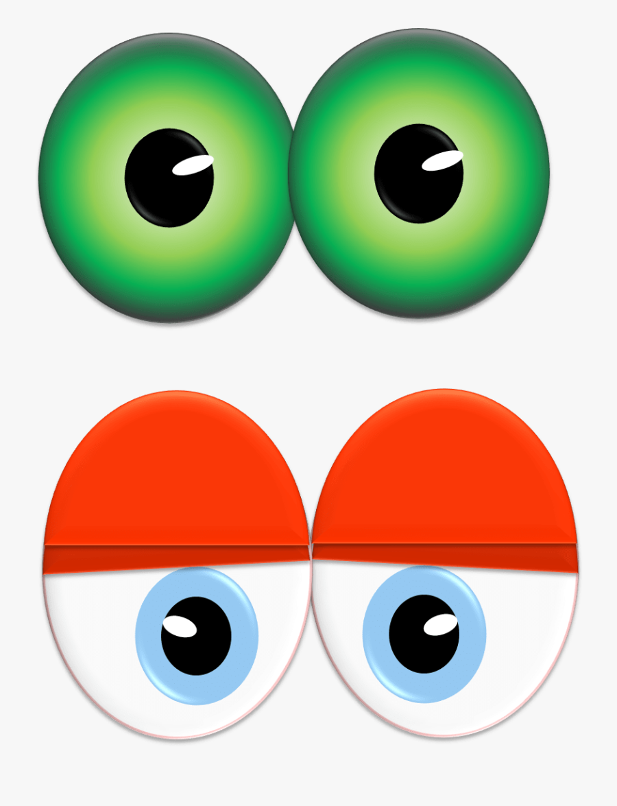 Transparent Eye Clipart - Clip Art Monster Eyes, Transparent Clipart