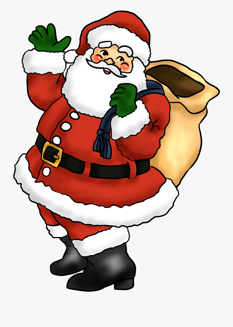 Free To Use Public Domain Santa Claus Clip Art - Santa Claus Transparent Background, Transparent Clipart