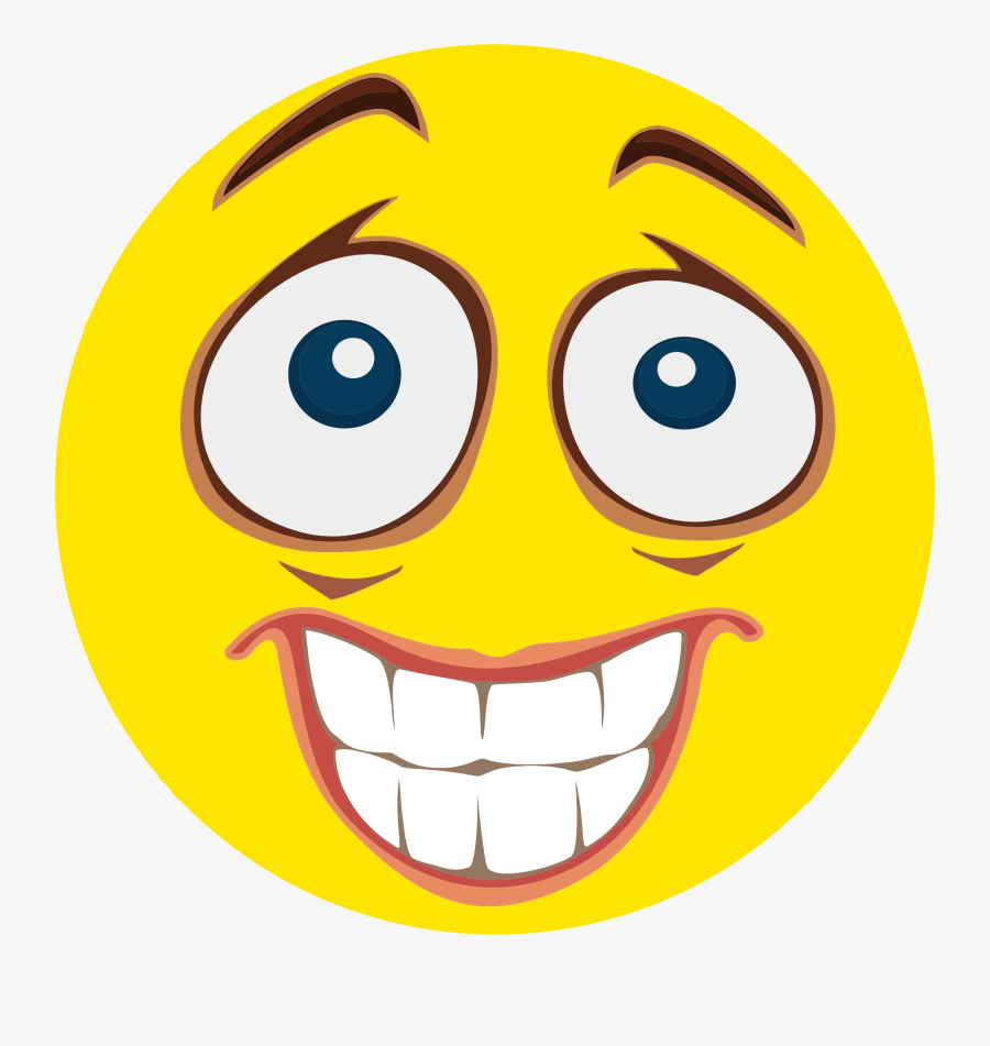 Clipart - Funny Emoji Faces Png, Transparent Clipart