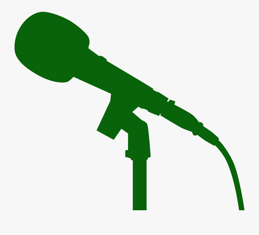 Free Vector Silhouettes Creazilla - Microphone Silhouette, Transparent Clipart