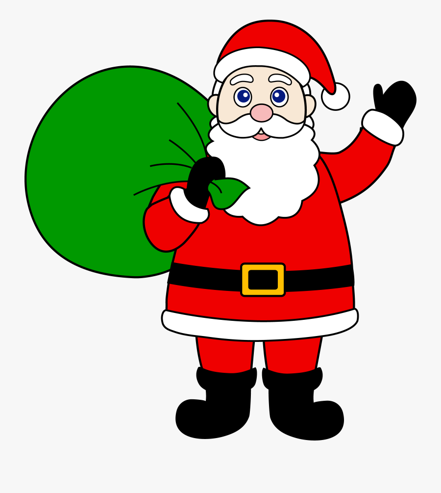 Santa Claus Clipart, Transparent Clipart
