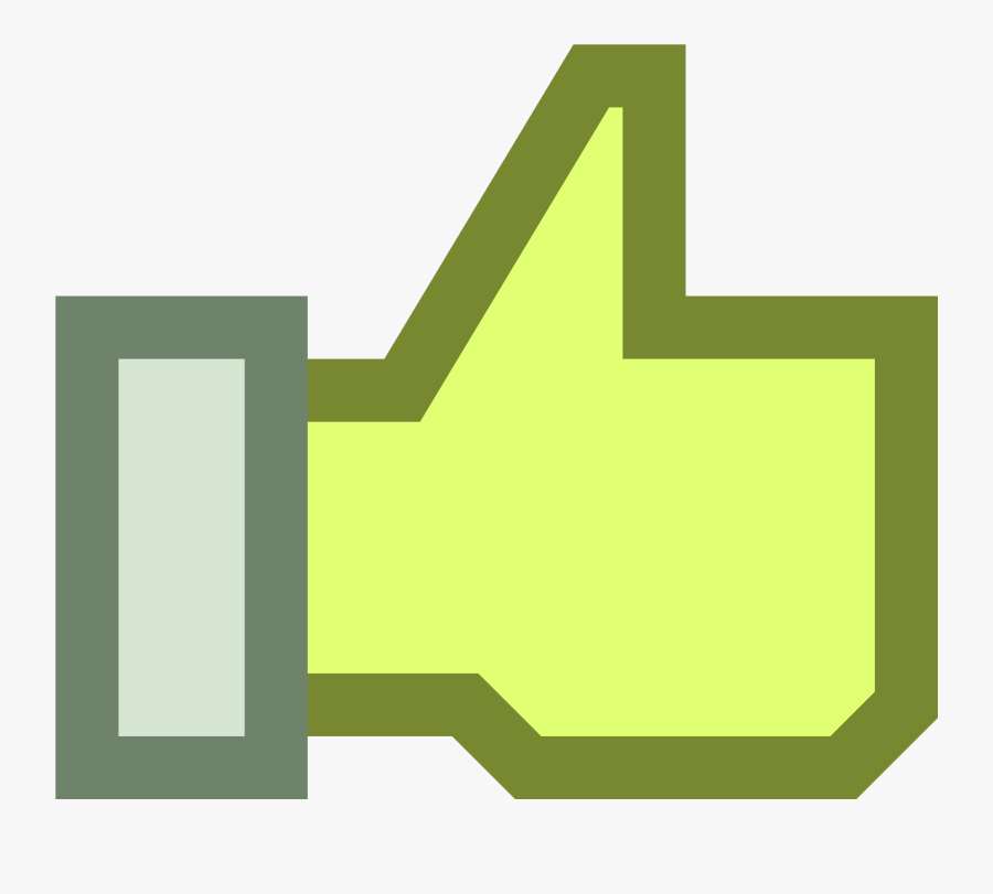 Thumb Up Like - Mini Icon Like, Transparent Clipart