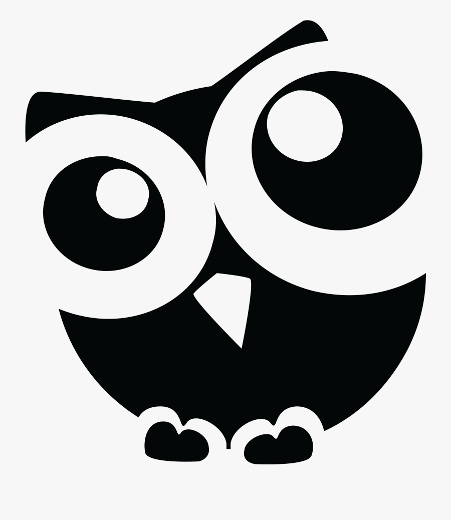 Clip Art Freeuse Huge Freebie - Owl Clip Art Free Black And White, Transparent Clipart