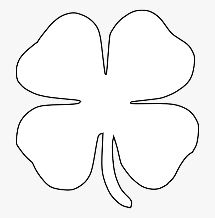 Four Leaf Clover Clip Art, Transparent Clipart
