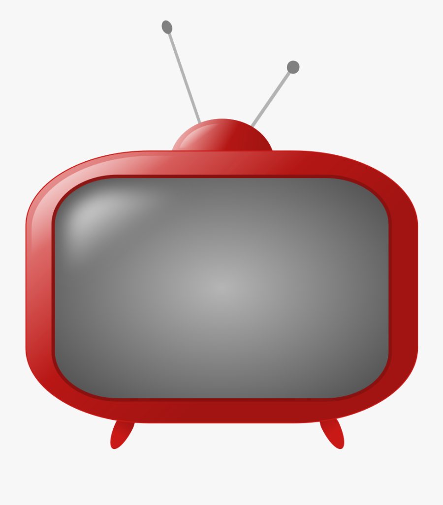 Tv Clipart Red , Png Download - Tv Old Png Clipart, Transparent Clipart