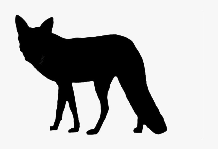 Transparent Fox Clipart, Fox Png Image - Silhouette, Transparent Clipart