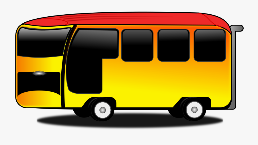 Bus Clipart - Bus Cartoon Images Transparent, Transparent Clipart