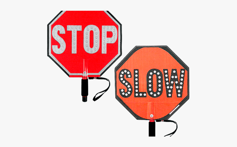 Slow Clipart Road Signage - Stop Sign, Transparent Clipart