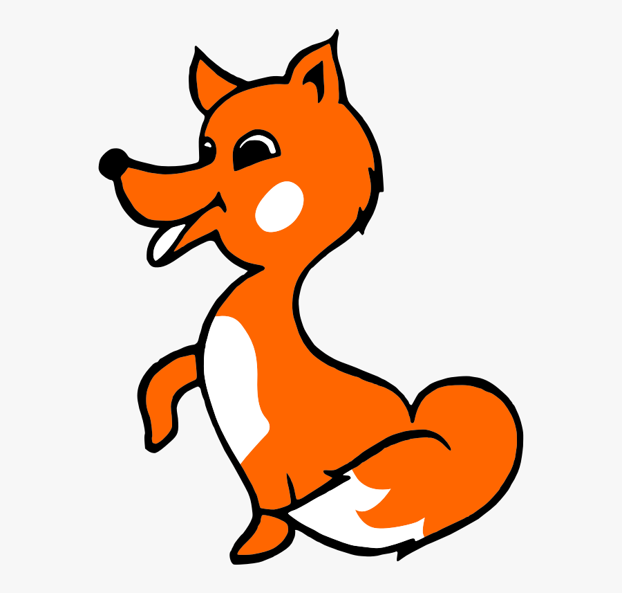 Fox Animal Clipart - Trick Optical Illusion, Transparent Clipart