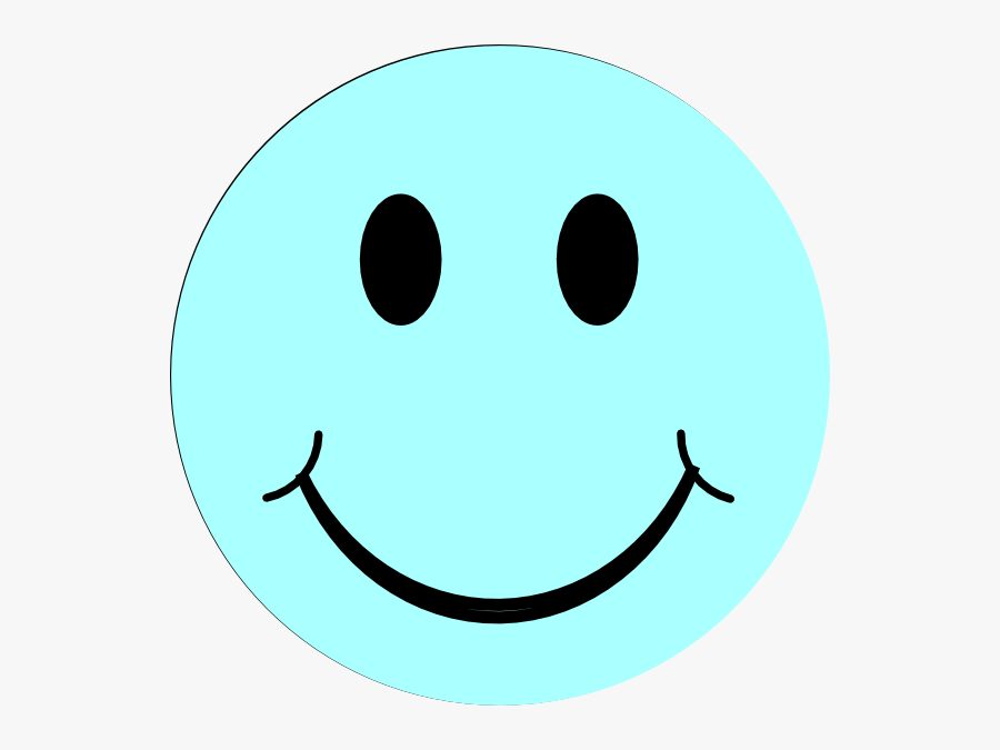 Blue Smiley Face Svg Clip Arts - Orange Smiley Face, Transparent Clipart