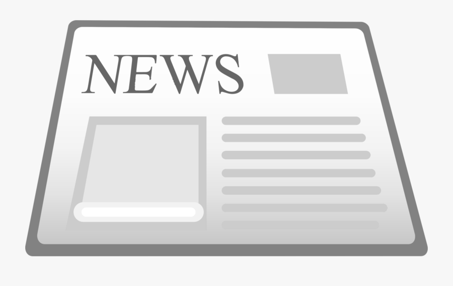 Transparent Presenter Png - News Paper Clip Art, Transparent Clipart