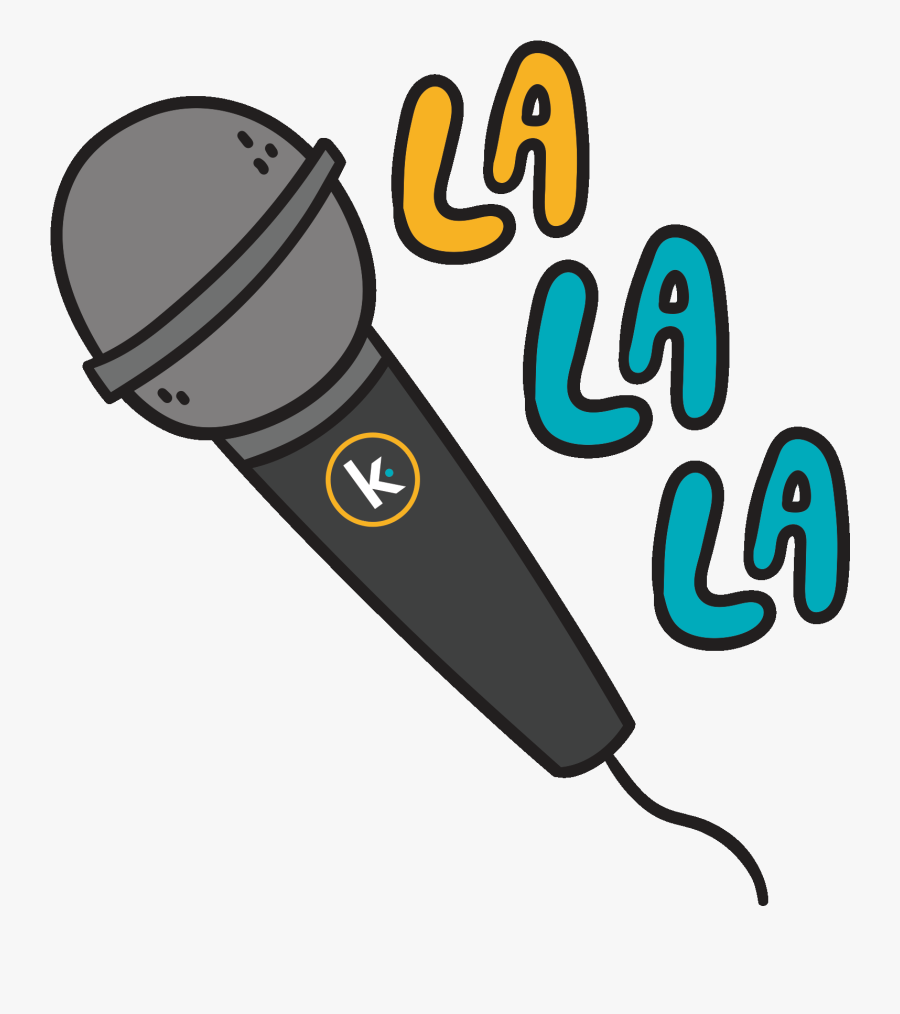 La La La Microphone Sticker By Needumee Clipart , Png - Transparent Background Mic Gif, Transparent Clipart