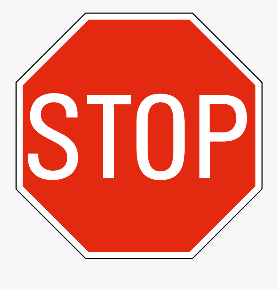 Printable Stop Signs - Clip Art Stop Sign, Transparent Clipart