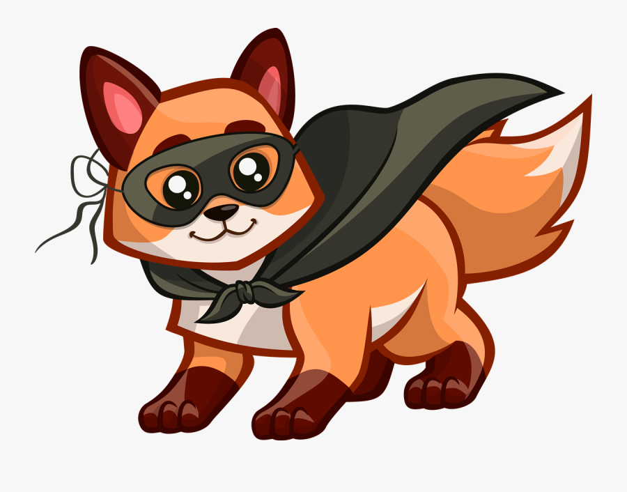 Fox Free To Use Clip Art - Cute Clipart Foxes, Transparent Clipart