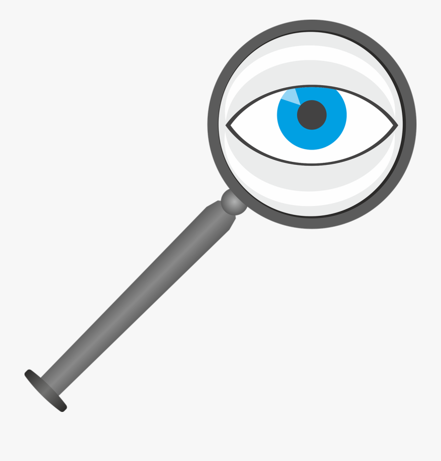 Lens Clipart Green Glass - Magnifying Glass Lens Png, Transparent Clipart