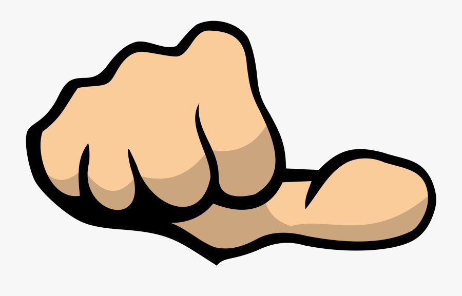 Clipart - Thumbs To The Side Clipart, Transparent Clipart