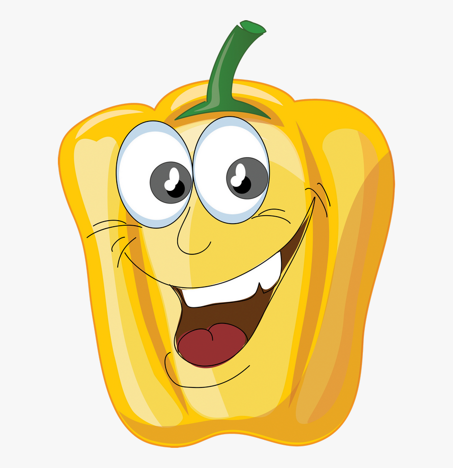 Gifs Divertidos - Fruits And Vegetables With Faces, Transparent Clipart
