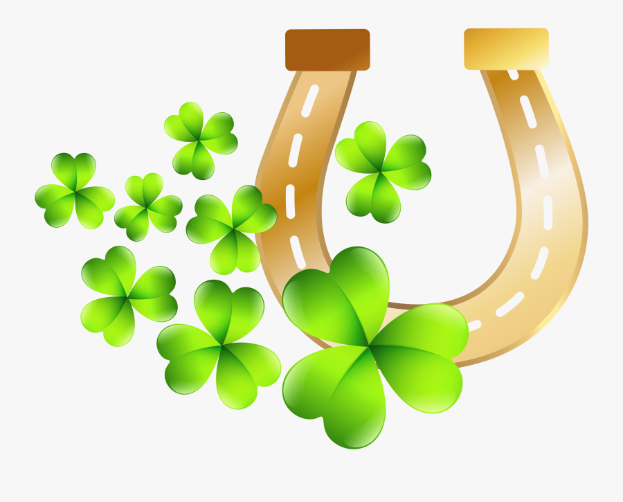 St Patricks Day Shamrock Clipart - Transparent Background St Patricks Day Clipart, Transparent Clipart