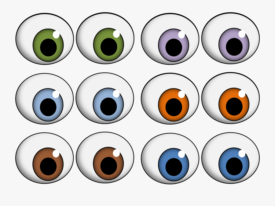 Eye Clipart Monster - Printable Eyes, Transparent Clipart