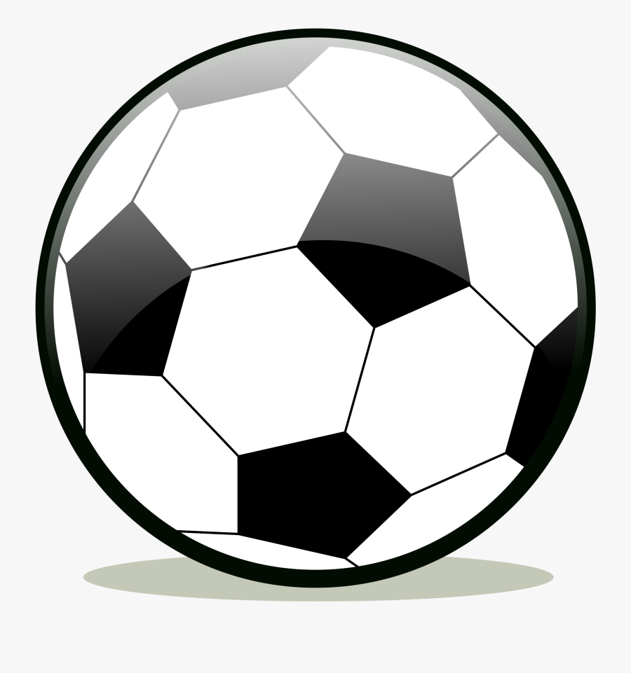 Clip Art Openclipart Vector Graphics Ball Image - Happy Fathers Day Soccer, Transparent Clipart