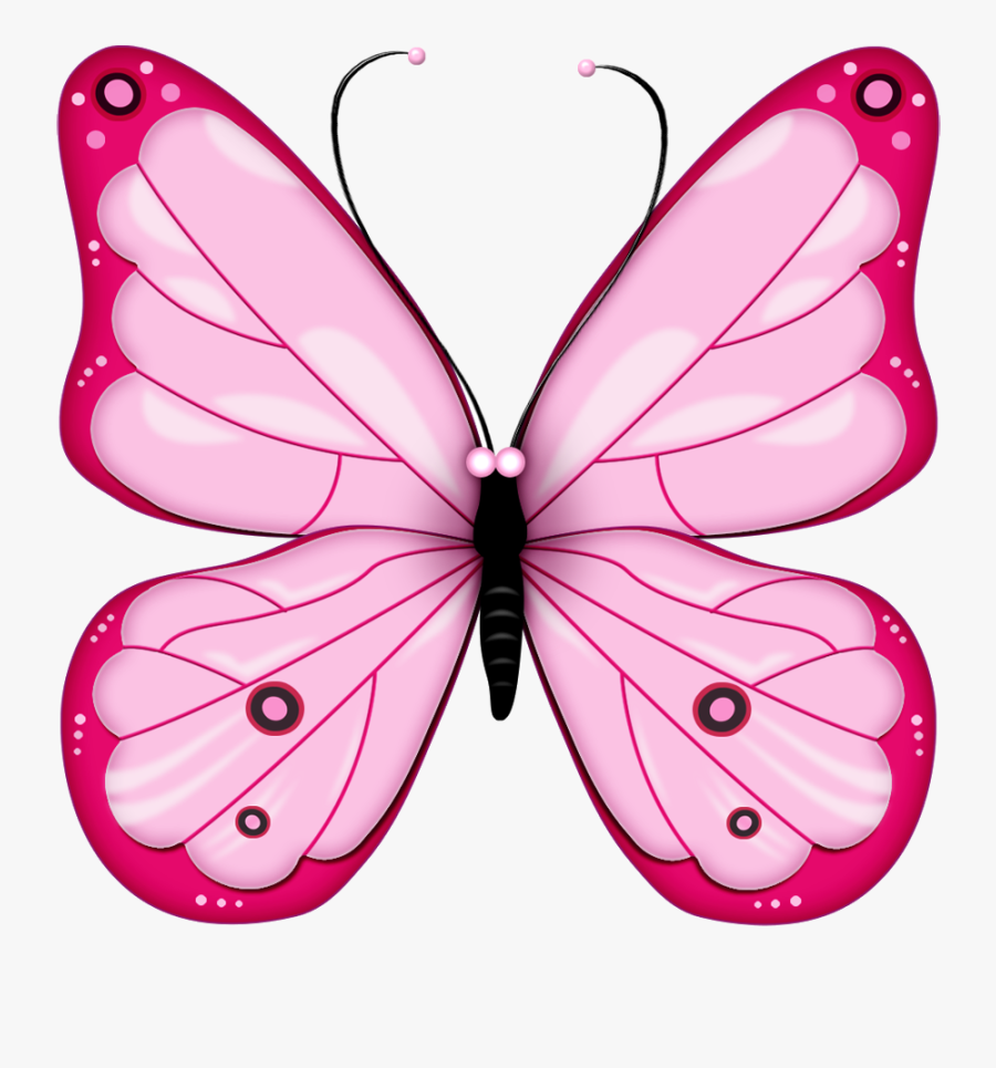 Butterfly Clipart Free Images Transparent Png - Pink Butterflies Transparent Background, Transparent Clipart