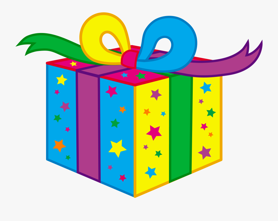 Birthday Present Clipart, Transparent Clipart