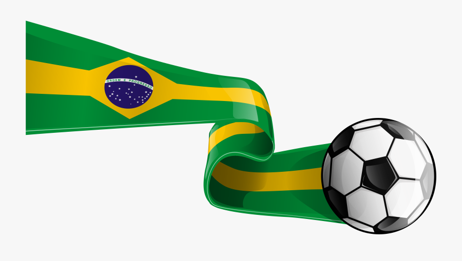 Clip Art , Brazil Soccer Clipart Panda - Soccer Ball Brazil Png, Transparent Clipart