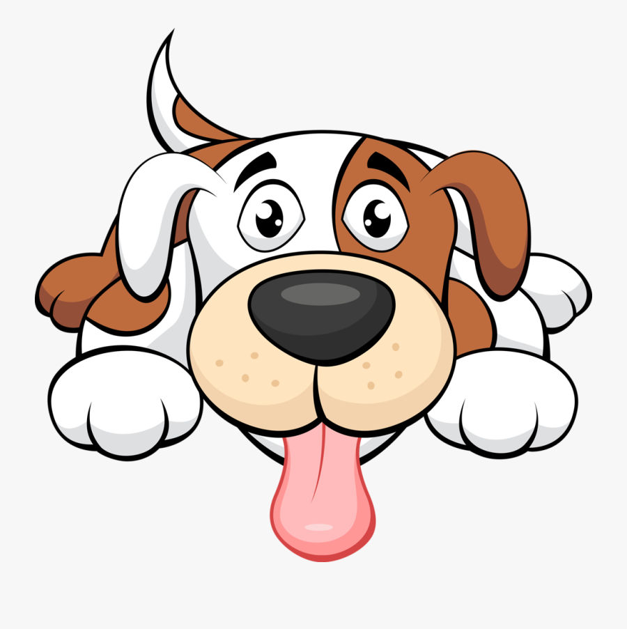 Long Tongue Dog Clipart, Transparent Clipart
