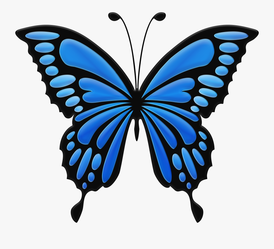 Download Blue Butterfly Clipart Png Photo Transparent, Transparent Clipart