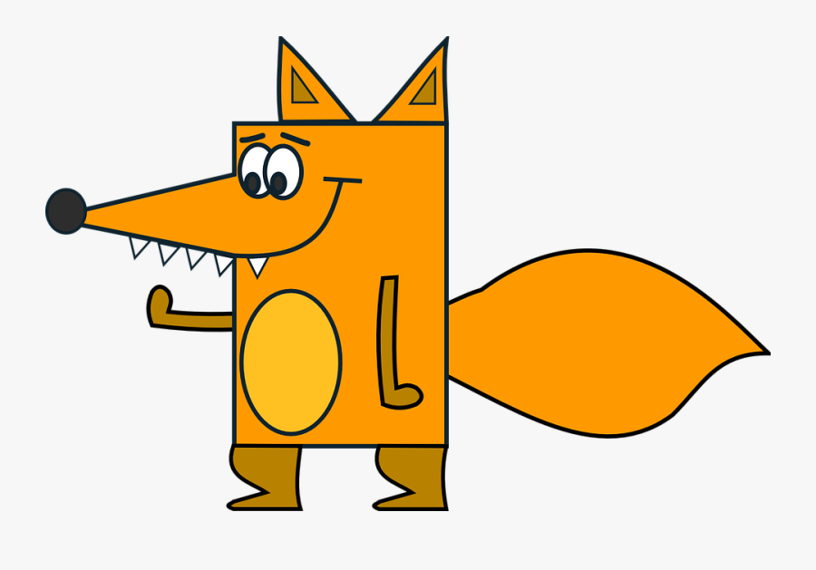 Fox Black And White Fox Clip Art Black And White Free - Fox Clipart, Transparent Clipart