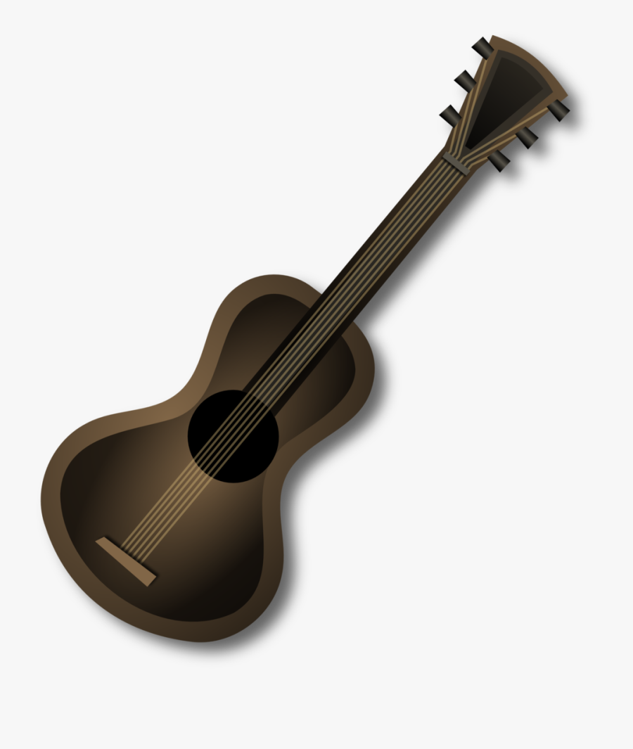Guitar Svg Clip Arts - Brown Guitar Clipart, Transparent Clipart