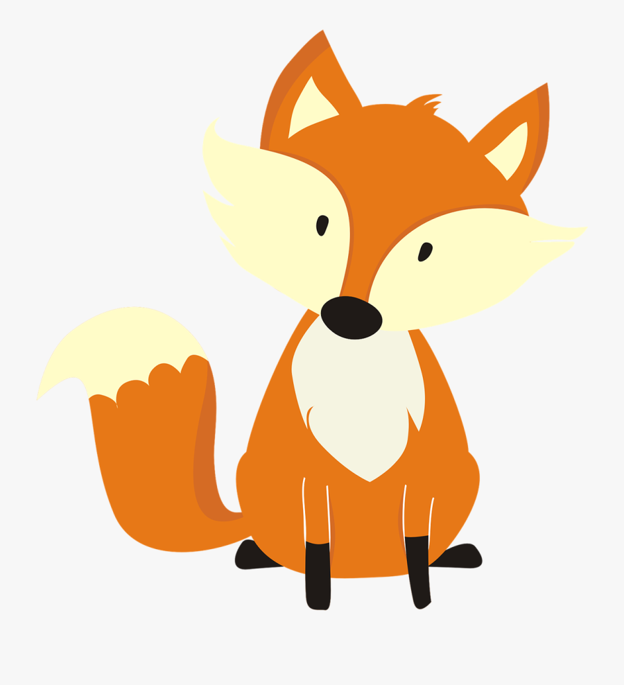 Transparent Fox Clipart Png - Happy Valentines Fox, Transparent Clipart