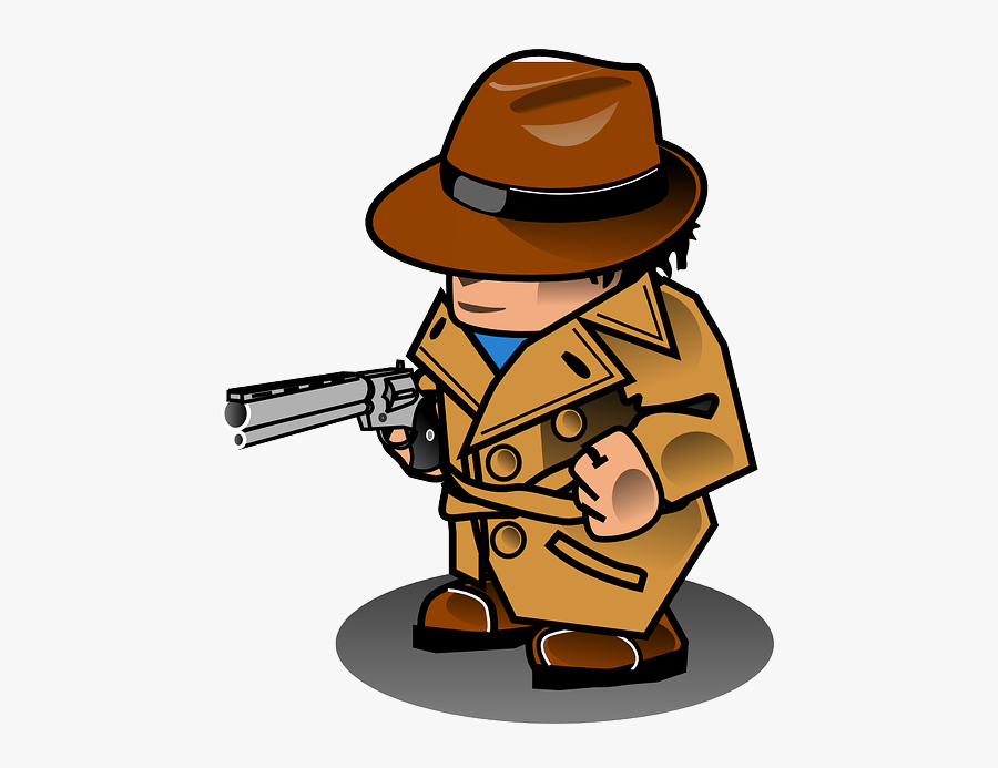 Detective Clipart Magnifying Glass 3 Clipartix - Detetive Sprite, Transparent Clipart