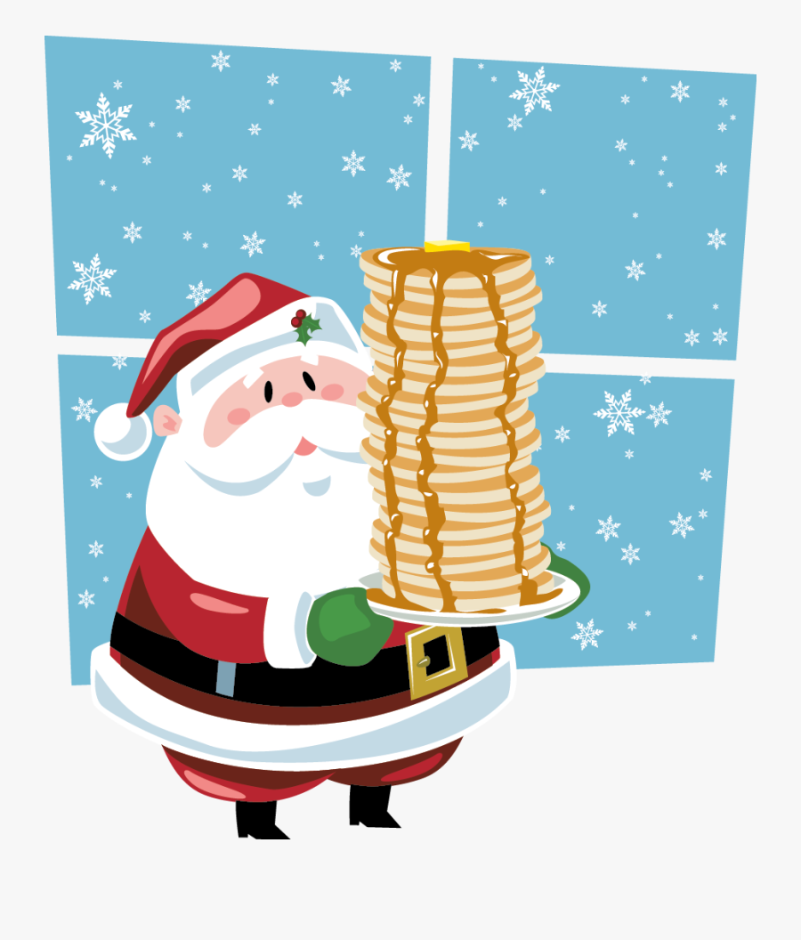Clip Art Breakfast With Santa Clipart, Transparent Clipart