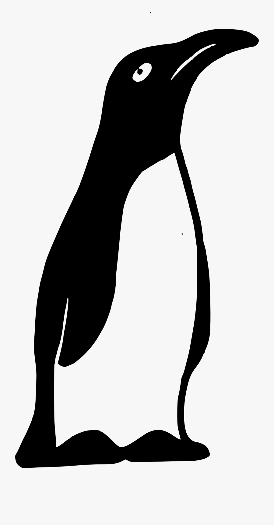 Smart Design Penguin Clipart Black And White Sad - Penguin Beak Clipart Black And White, Transparent Clipart