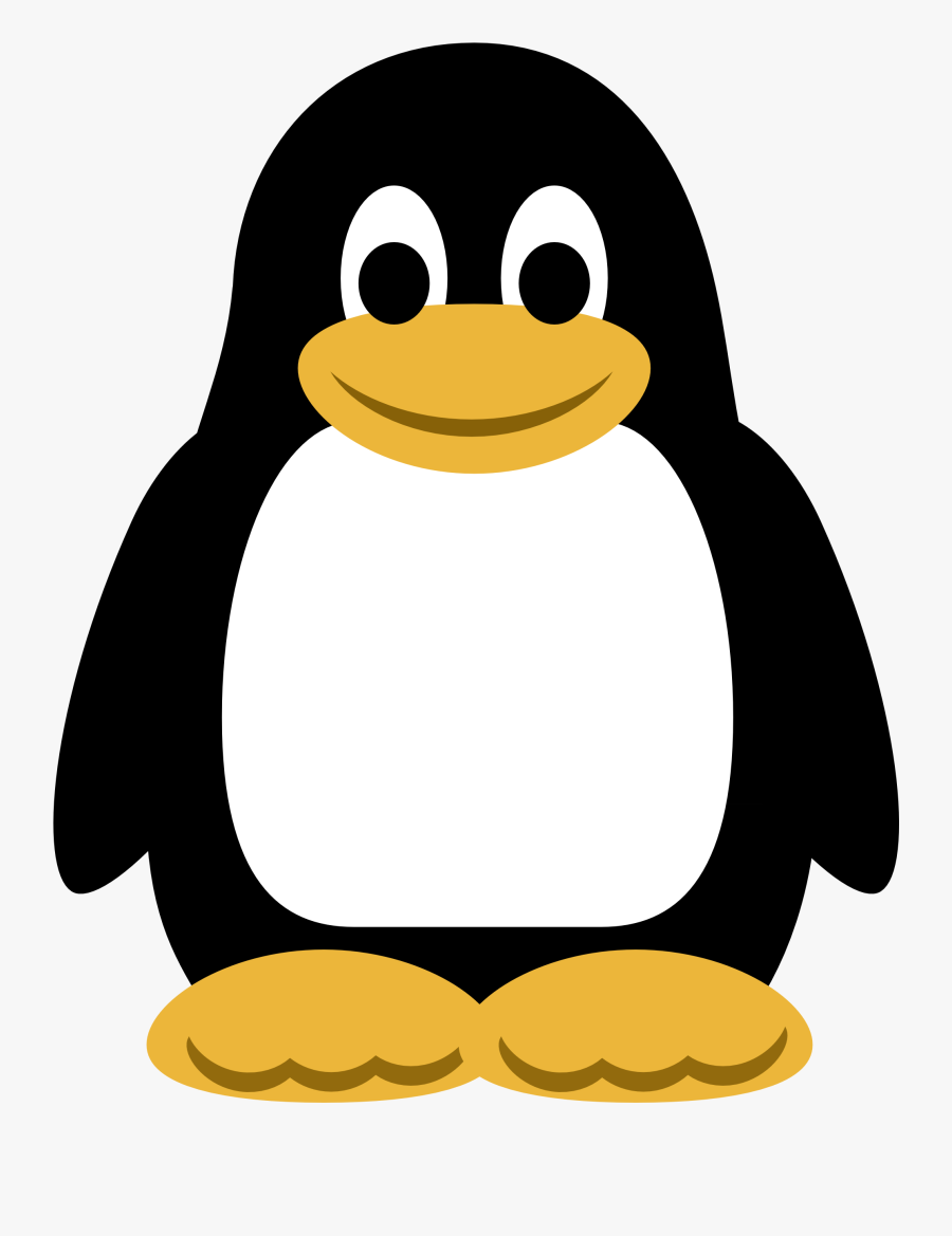Clip Art � Penguin Linux - Penguin Clipart, Transparent Clipart