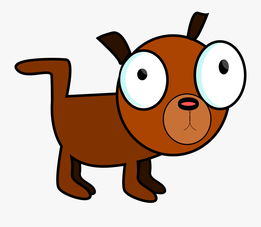 Cartoon Dog With Transparent Background, Transparent Clipart