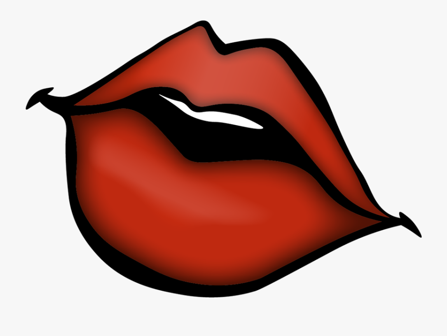 Transparent Kissing Lips Png, Transparent Clipart